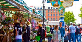 Viktualienmarkt , il fascino di un mercato che ha fatto la storia