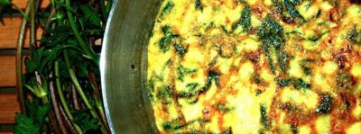 Frittata con i bruscandolialt