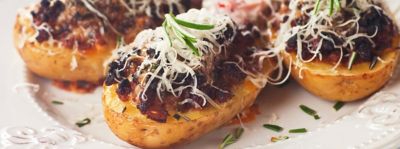 Patate ripiene di carne trita alla siciliana alt