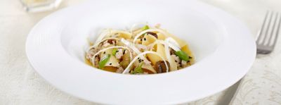 Genovese di tonno con pennoni napoletani alt