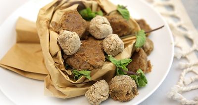 Polpettine veg di fagioli e lenticchiealt
