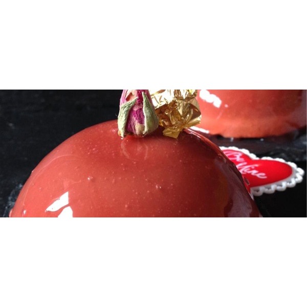 Afrodite Dome de Framboise à la Rose