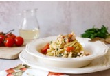 Spaghetti al pesce spada, alici di Sicilia e prezzemoloalt