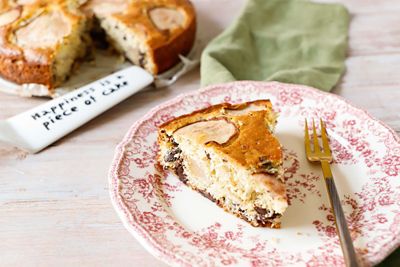 Torta con pere e cioccolatoalt