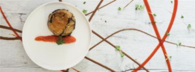 Tortino di melanzane ripieno di patate e formaggioalt