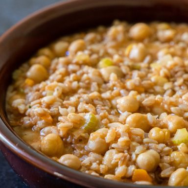 Zuppa di ceci e farro: la ricettaalt