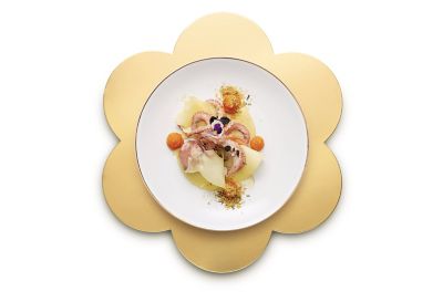 Tentacoli dolci e salati con Caciocavallo in grotta