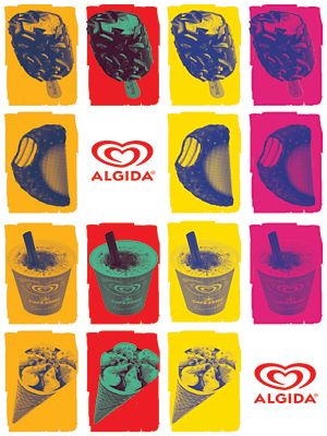 Algida per Warhol: il gelato diventa pop