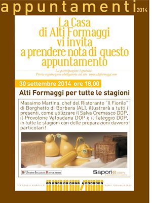 Alti Formaggi: a scuola di cucina con gli chef U.I.R.