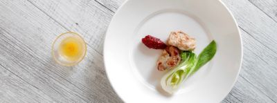 Animelle alla birra con marmellata di cipolla e lamponialt