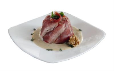 Bignè di fassona con salsa di nocialt