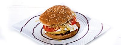 Hamburger di ceci e bulguralt