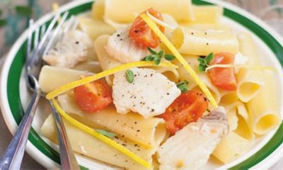 Candele napoletane al pesce spada con pomodorini di Pachinoalt