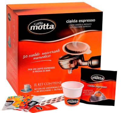 Cialda Espresso Motta: a portata di mano il Caffè come al bar