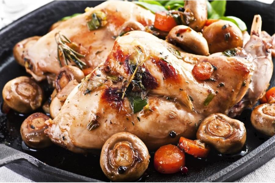 Coniglio in agrodolce