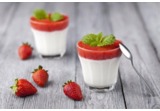 Crema di yogurt greco con fragolealt