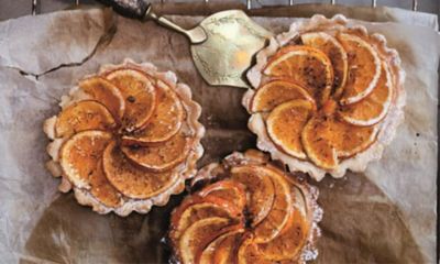 Crostatine alle arance con crema di ricottaalt