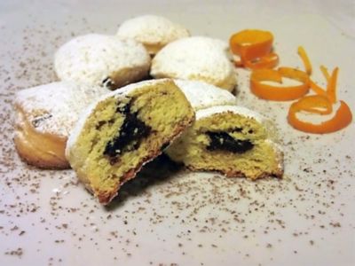 Cuori di frolla ripieni di cioccolato di Modica al mandarino di Ciacullialt