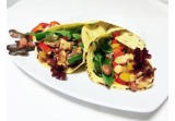 Fajitas di manzo e pollo con salsa guacamolealt