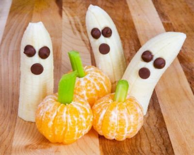 Fantasmini e zucchette di Halloweenalt