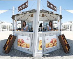 Fantini Club lancia un nuovo concept globale e porta la frutta a km zero in spiaggia 