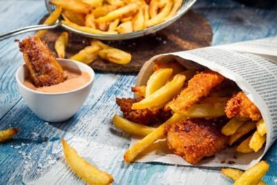 Fish and chipsalt