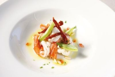 Gamberoni rosticciati al Proseccoalt