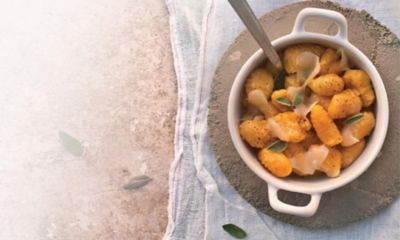 Gnocchetti di zucca mantovana con salvia e Castelmagno Dopalt