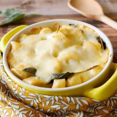 Gnocchi di polenta avanzata con Toma piemontesealt