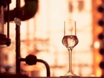 Grappa monovitigno Cuor di Nero d'Avola