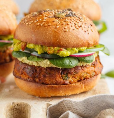 Hamburger vegano di patate dolcialt