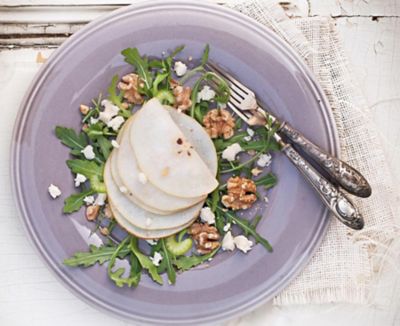 Insalata di pere con sedano e Asiago Dopalt