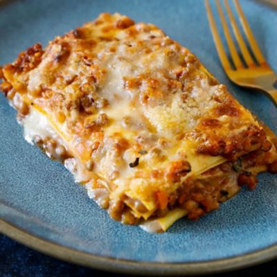 Lasagne al ragù di lenticchiealt