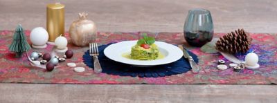 Lasagne vegetariane con pesto di rucola e ricotta al pecorino e zafferanoalt