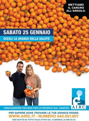 Le arance della salute ritornano il 25 gennaio 