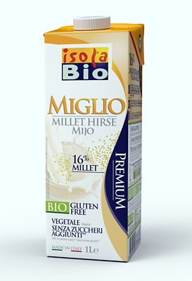 Miglio da bere: bevanda vegetale senza glutine di Isola Bio