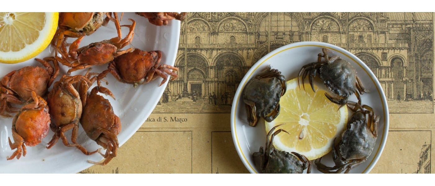 Moeche ai carciofi Violetti di S. Erasmo