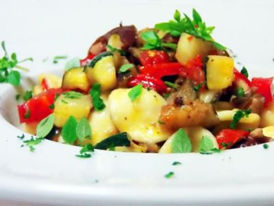 Orecchiette vegan all'ortolanaalt