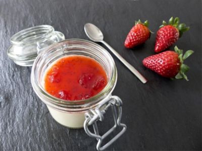 Panna cotta alle fragolealt