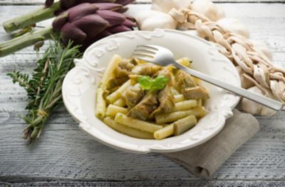 Paccheri ai carciofialt