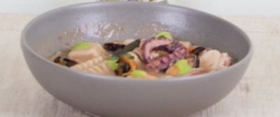 Pasta con fagioli e cozzealt