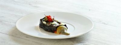 Pasta al forno gourmet con melanzane e carciofialt