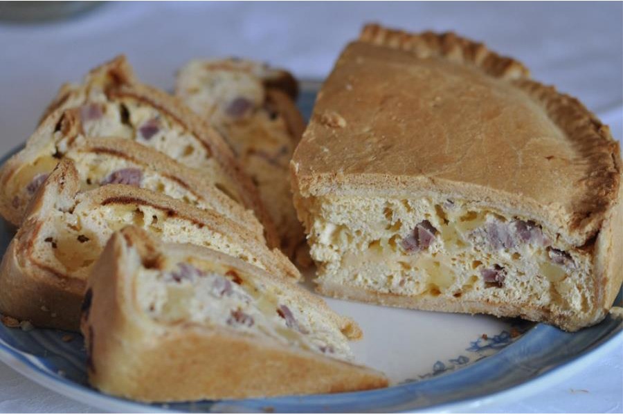 Pizza rustica di Pasquetta con lievito madre