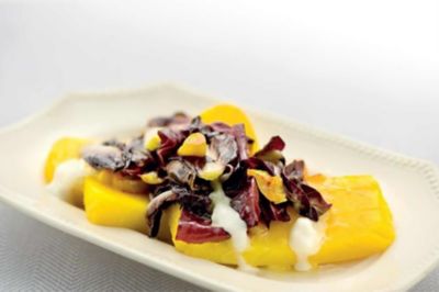 Polenta con radicchio e taleggioalt