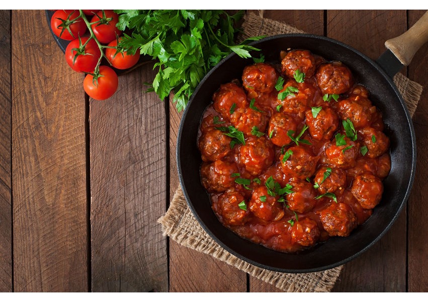 Polpette all'arrabbiata