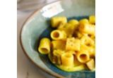 Carbonara vegana con seitanalt