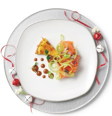 Salmone affumicato con salsa al balsamico e ananas grigliatoalt