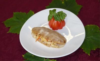 Saltimbocca di pane alt