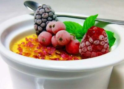 Semifreddo di tiramisù con contaminazioni catalanealt