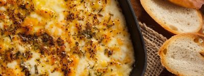 Seupetta a la Cogneintze con fontina valdostana Dop alt
